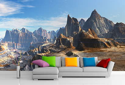 Fototapeta Rocky canyon 1030